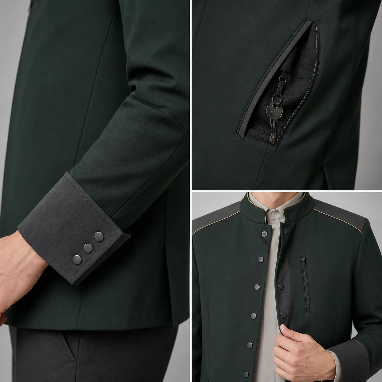 HO007 PORTIER Bellboy Jacket - 1
