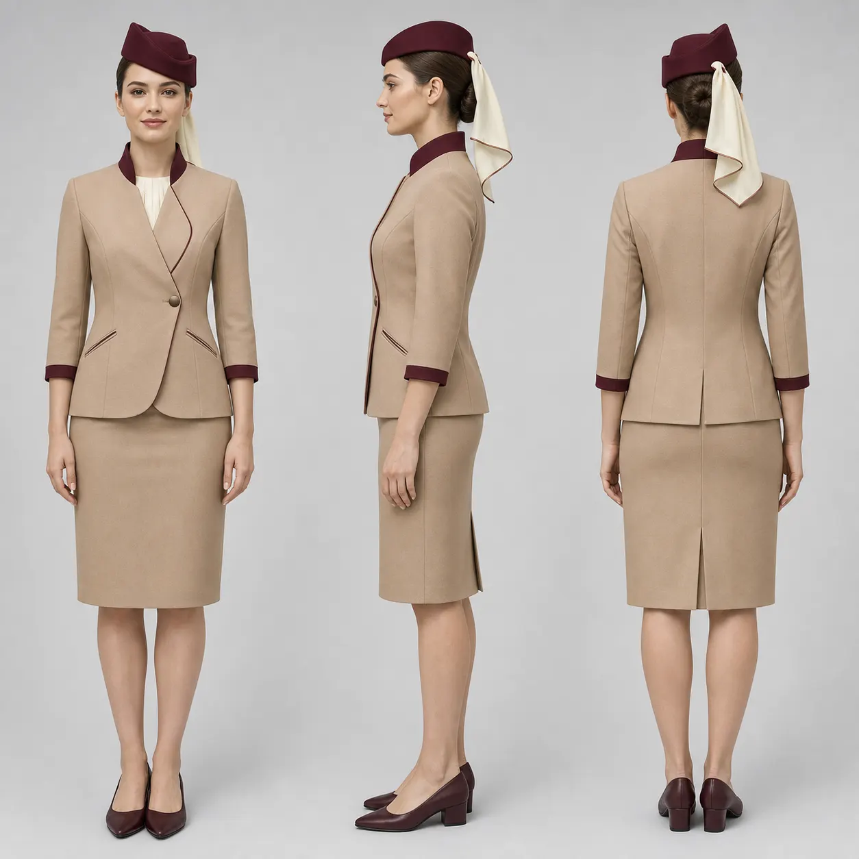 AV001 SABAH Air Hostess Set - 2