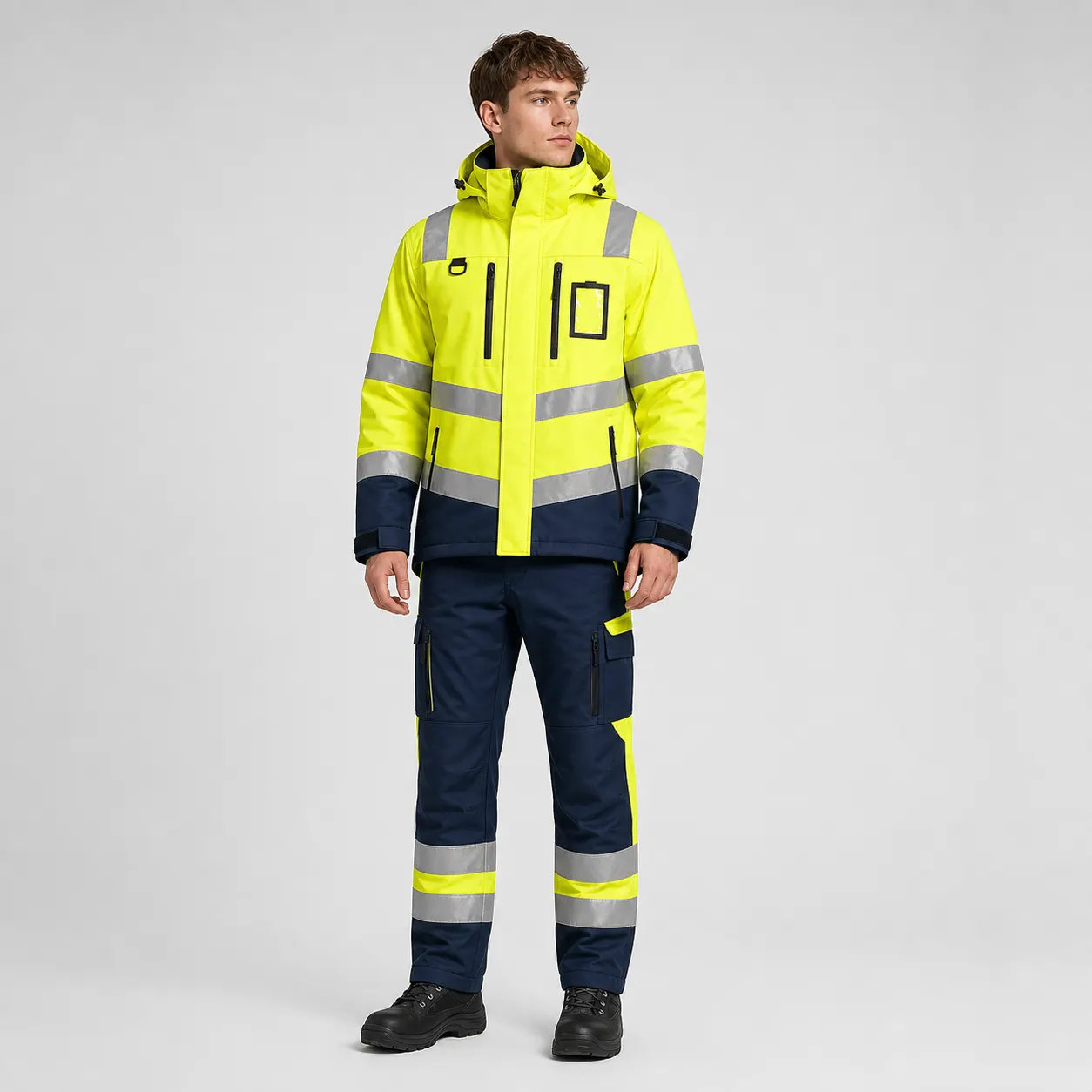 AV006 LUMEN Loader HiVis Jacket - 3