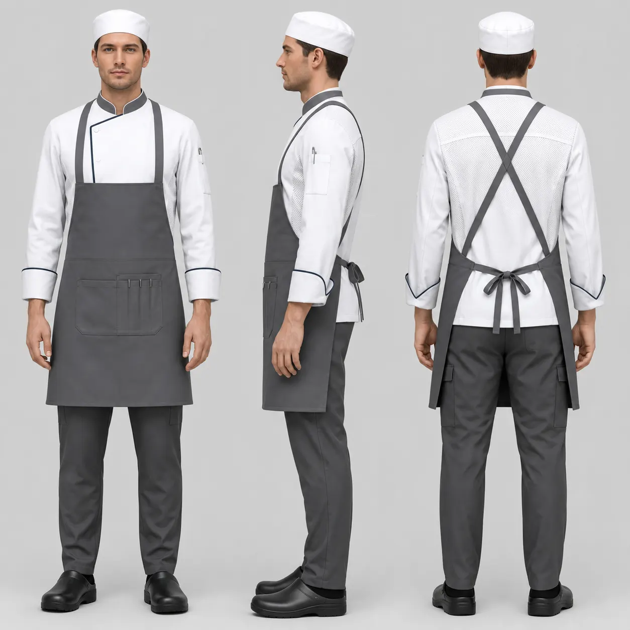 AV007 NILS Catering Chef Suit - 2