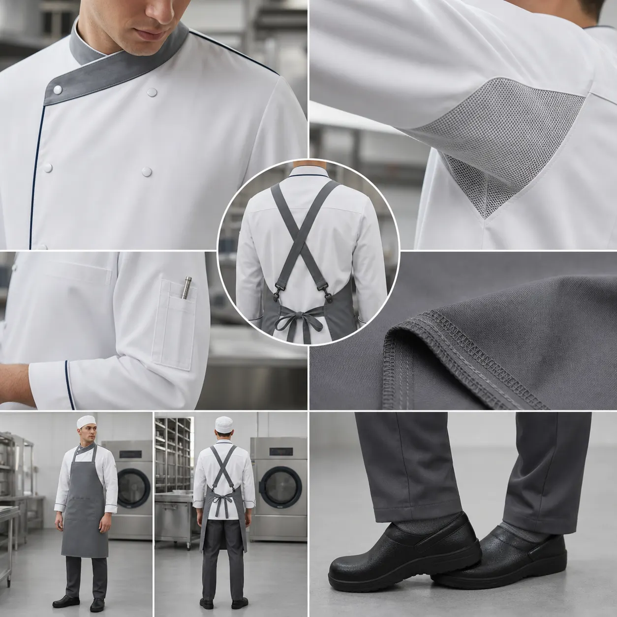 AV007 NILS Catering Chef Suit - 5