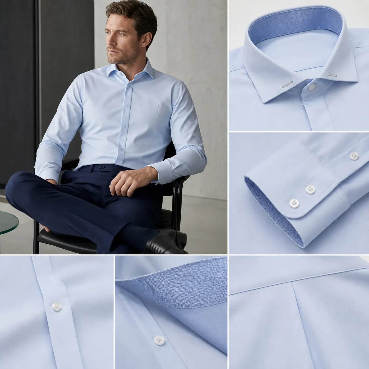RC006 ELIN Executive Formal Shirt - 1