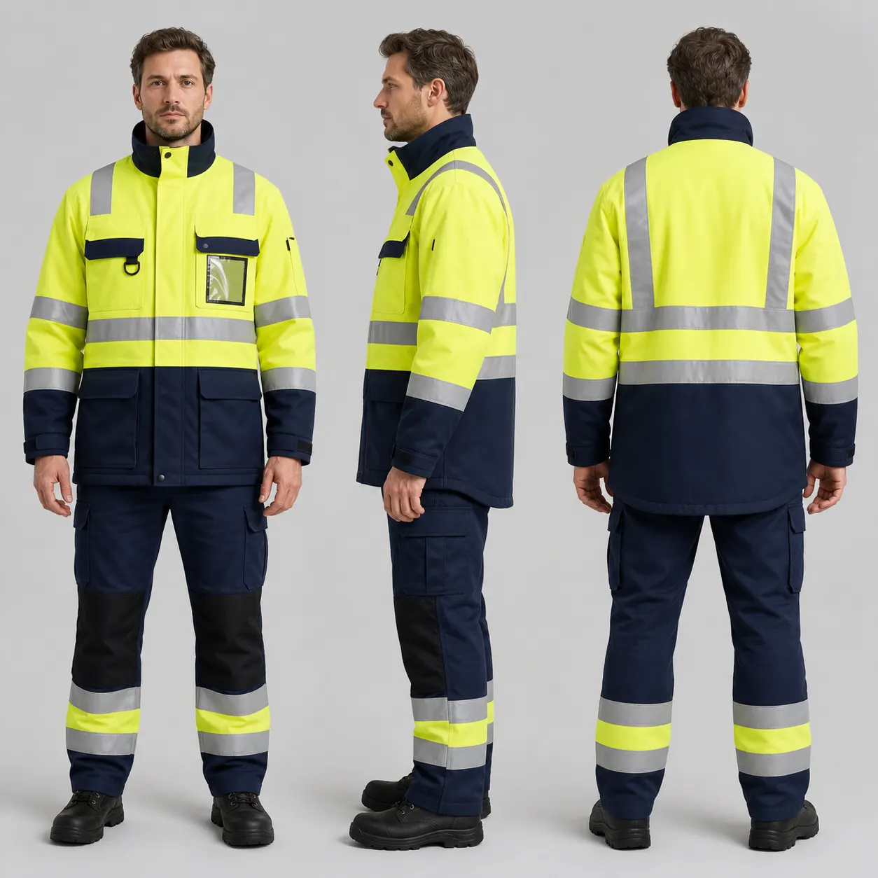 IL002 AURORA Heavy-Duty HiVis Jacket - 2