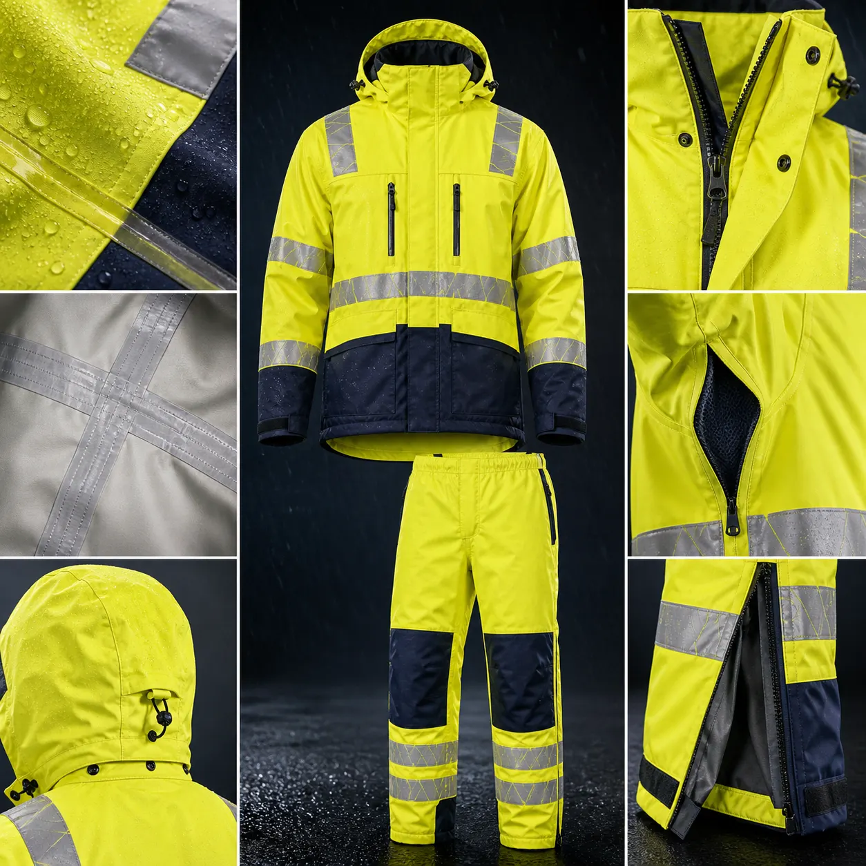 IL006 STORM HiVis Waterproof Set - 1
