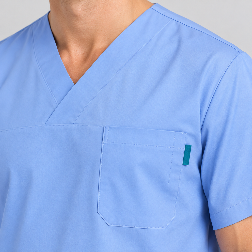 HM012 LIORA Unisex V-Neck Scrub Tunic - 5