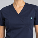 HM013 SOLVA Women's Stretch Scrub Tunic - 5