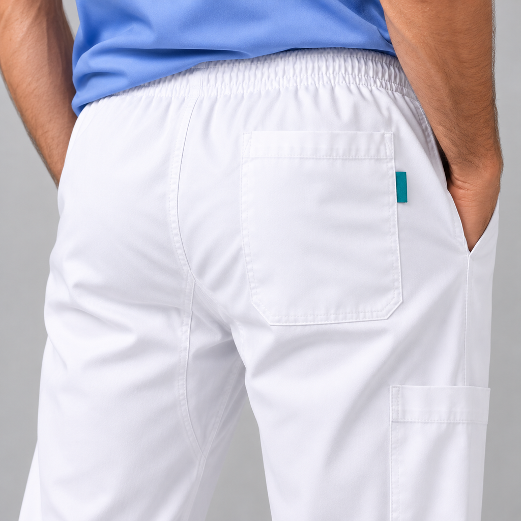 HM015 ORVA Unisex Drawcord Scrub Trousers - 7