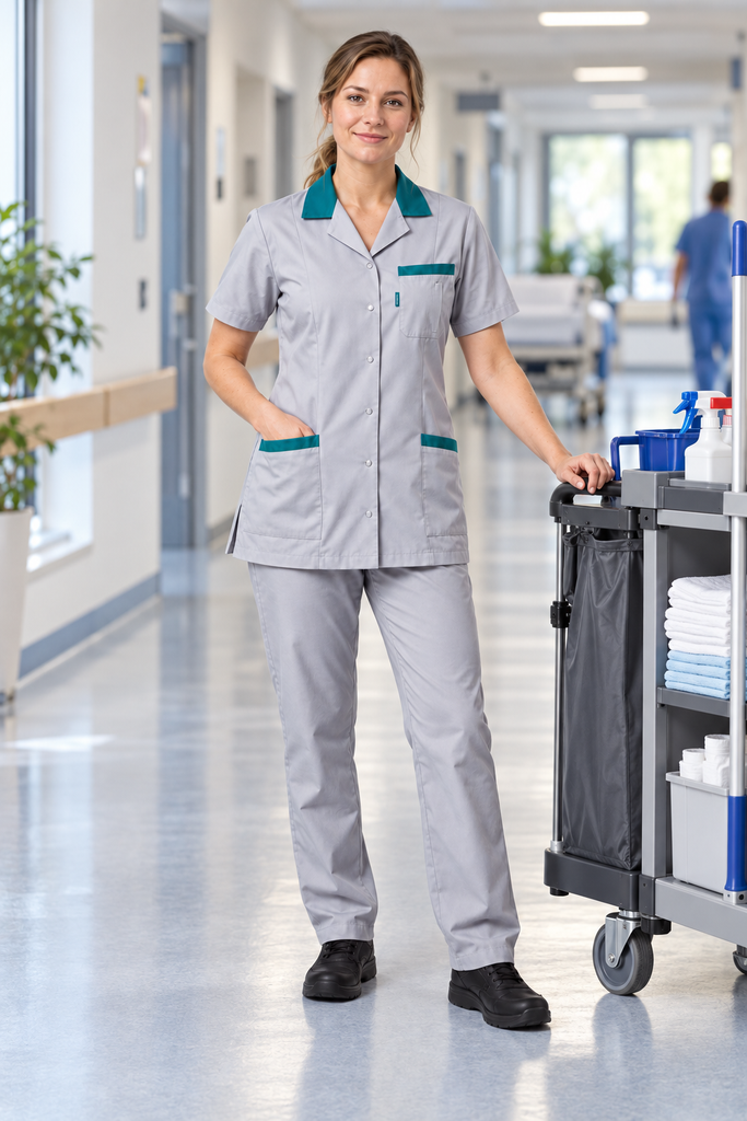 HM026 MUNDA Housekeeping Service Tunic